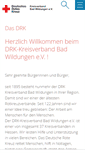 Mobile Screenshot of drk-wildungen.de